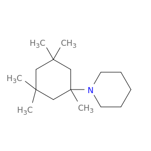 Piperidine, 1-(1,3,3,5,5-pentamethylcyclohexyl)-