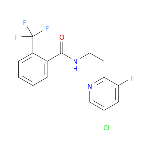 Benzamide, N-[2-(5-chloro-3-fluoro-2-pyridinyl)ethyl]-2-(trifluoromethyl)-