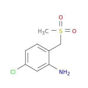 5-chloro-2-(methanesulfonylmethyl)aniline