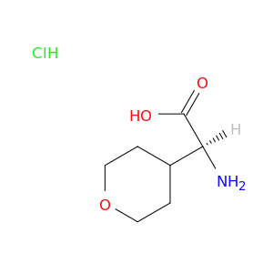(S)-2-Amino-2-(tetrahydro-2H-pyran-4-yl)acetic acid hydrochloride