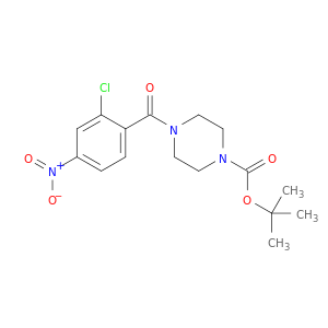 叔-丁基 4-(2-氯-4-硝基苯甲酰)哌嗪-1-甲酸基酯