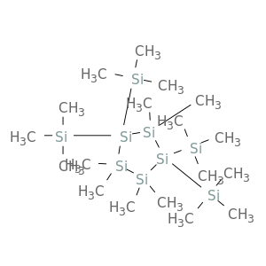 Cyclopentasilane, 1,1,2,2,4,4-hexamethyl-3,3,5,5-tetrakis(trimethylsilyl)-