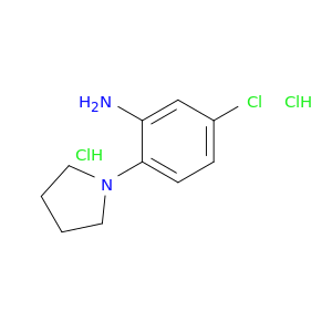 苯甲酰胺,5-氯-2-(1-吡咯烷基)-,盐酸盐(1：2)