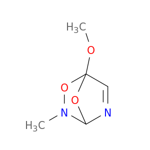 2,7-Dioxa-3,5-diazabicyclo[2.2.1]hept-5-ene, 1-methoxy-3-methyl-
