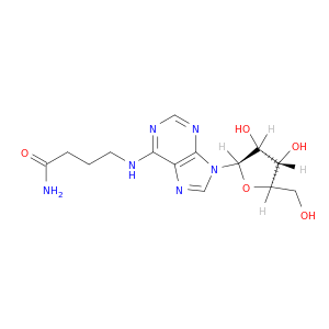 Adenosine, N-(4-amino-4-oxobutyl)-