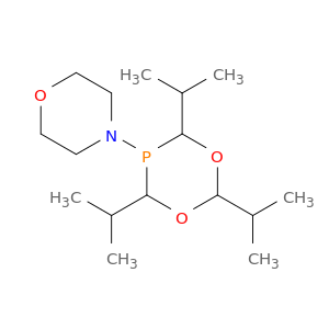 Morpholine, 4-[2,4,6-tris(1-methylethyl)-1,3,5-dioxaphosphorinan-5-yl]-
