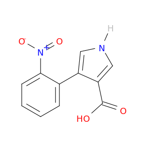 4-(2-Nitrophenyl)-1H-pyrrole-3-carboxylic Acid