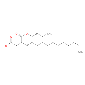 Butanedioic acid, dodecenyl-, 1-(butenyl) ester