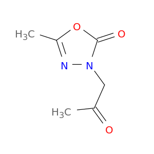 5-甲基-3-(2-氧代丙基)-1,3,4-恶二唑-2(3H)-酮