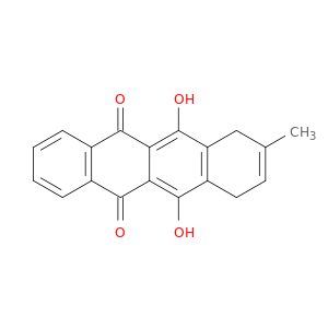 5,12-Naphthacenedione, 7,10-dihydro-6,11-dihydroxy-8-methyl-