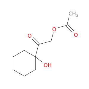 Ethanone, 2-(acetyloxy)-1-(1-hydroxycyclohexyl)-