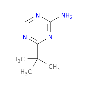 1,3,5-Triazin-2-amine, 4-(1,1-dimethylethyl)-