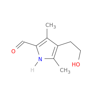 1H-Pyrrole-2-carboxaldehyde, 4-(2-hydroxyethyl)-3,5-dimethyl-