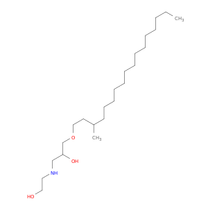 2-Propanol, 1-[(2-hydroxyethyl)amino]-3-[(3-methylheptadecyl)oxy]-