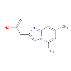 Imidazo[1,2-a]pyridine-2-acetic acid, 5,7-dimethyl-