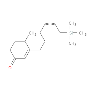 2-Cyclohexen-1-one, 4-methyl-3-[6-(trimethylsilyl)-4-hexenyl]-