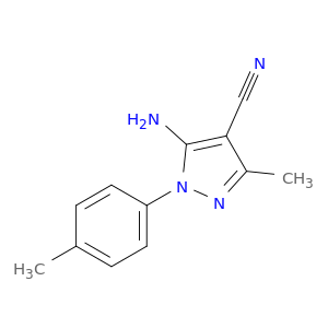 5-AMino-3-methyl-1-(4-methylphenyl)-1h-pyrazole-4-carbonitrile