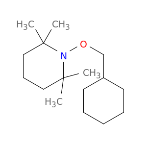 Piperidine, 1-(cyclohexylmethoxy)-2,2,6,6-tetramethyl-