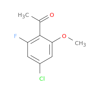 1-(4-Chloro-2-fluoro-6-methoxyphenyl)ethanone