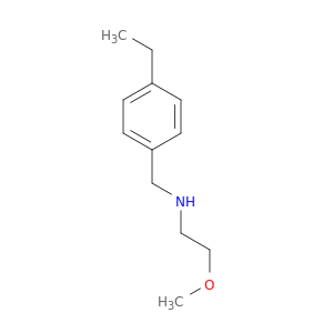(4-ETHYLBENZYL)(2-METHOXYETHYL)AMINE