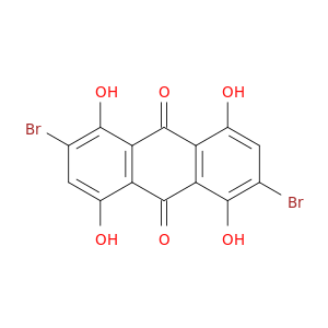 9,10-Anthracenedione, 2,6-dibromo-1,4,5,8-tetrahydroxy-