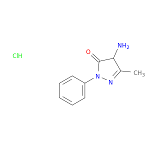 4-Amino-5-methyl-2-phenyl-2,4-dihydro-3H-pyrazol-3-one hydrochloride