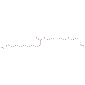 10-Undecenoic acid, 2-[2-(2-methoxyethoxy)ethoxy]ethyl ester