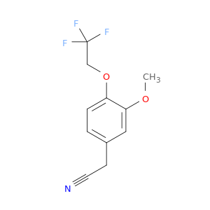 2-[3-Methoxy-4-(2,2,2-trifluoroethoxy)phenyl]acetonitrile