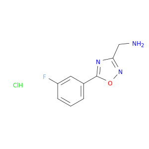 5-(3-氟苯基)-1,2,4-噁二唑-3-基]甲胺盐酸盐