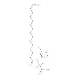 L-Histidine, N-(1-oxohexadecyl)-