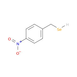 Benzenemethaneselenol, 4-nitro-