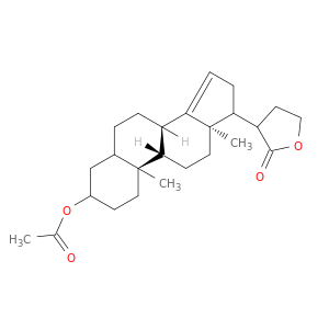 17-(2-oxotetrahydrofuran-3-yl)androst-14-en-3-yl acetate