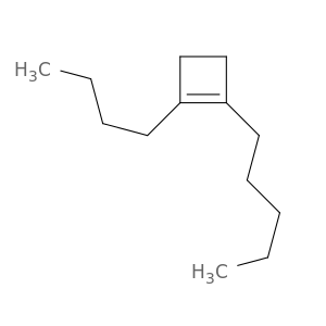 Cyclobutene, 1-butyl-2-pentyl-