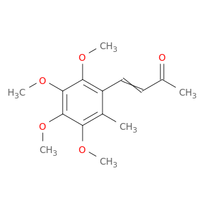 3-Buten-2-one, 4-(2,3,4,5-tetramethoxy-6-methylphenyl)-