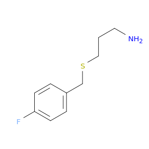 3-((4-Fluorobenzyl)thio)propan-1-amine