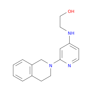 Ethanol, 2-[[2-(3,4-dihydro-2(1H)-isoquinolinyl)-4-pyridinyl]amino]-