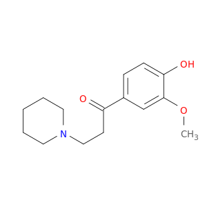 1-(4-hydroxy-3-methoxyphenyl)-3-(piperidin-1-yl)propan-1-one