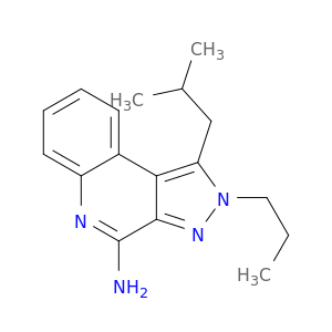 2H-Pyrazolo[3,4-c]quinolin-4-amine, 1-(2-methylpropyl)-2-propyl-