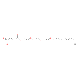 Butanedioic acid, mono[2-[2-[2-(octyloxy)ethoxy]ethoxy]ethyl] ester