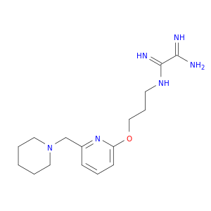 Ethanediimidamide, [3-[[6-(1-piperidinylmethyl)-2-pyridinyl]oxy]propyl]-