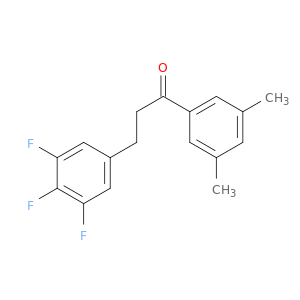 1-丙酮,1-(3,5-二甲基苯基)-3-(3,4,5-三氟苯基)-
