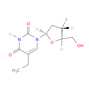 Uridine,2',3'-dideoxy-5-ethyl-3'-iodo- (9CI)