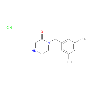 1-(3,5-Dimethyl-benzyl)-piperazin-2-one Hydrochloride