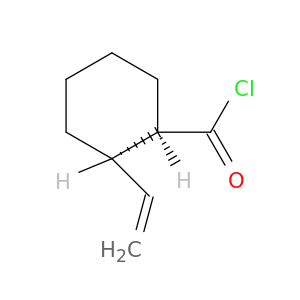 Cyclohexanecarbonylchloride, 2-ethenyl-, cis- (9CI)