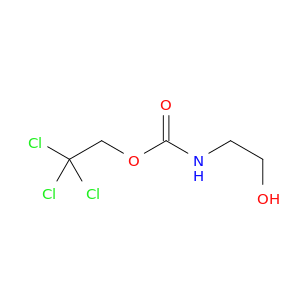 Carbamic acid, (2-hydroxyethyl)-, 2,2,2-trichloroethyl ester