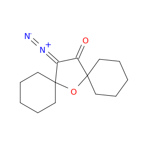 7-Oxadispiro[5.1.5.2]pentadecan-14-one, 15-diazo-
