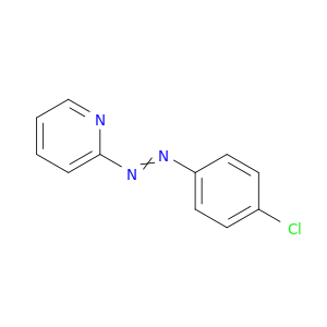 Pyridine,2-[2-(4-chlorophenyl)diazenyl]-