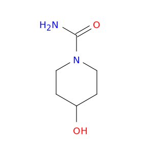 4-hydroxypiperidine-1-carboxamide