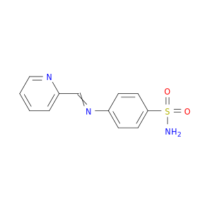 Benzenesulfonamide, 4-[(2-pyridinylmethylene)amino]-