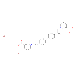 Pyridinium,1,1'-[[1,1'-biphenyl]-4,4'-diylbis(2-oxo-2,1-ethanediyl)]bis[3-carboxy-,dibromide (9CI)